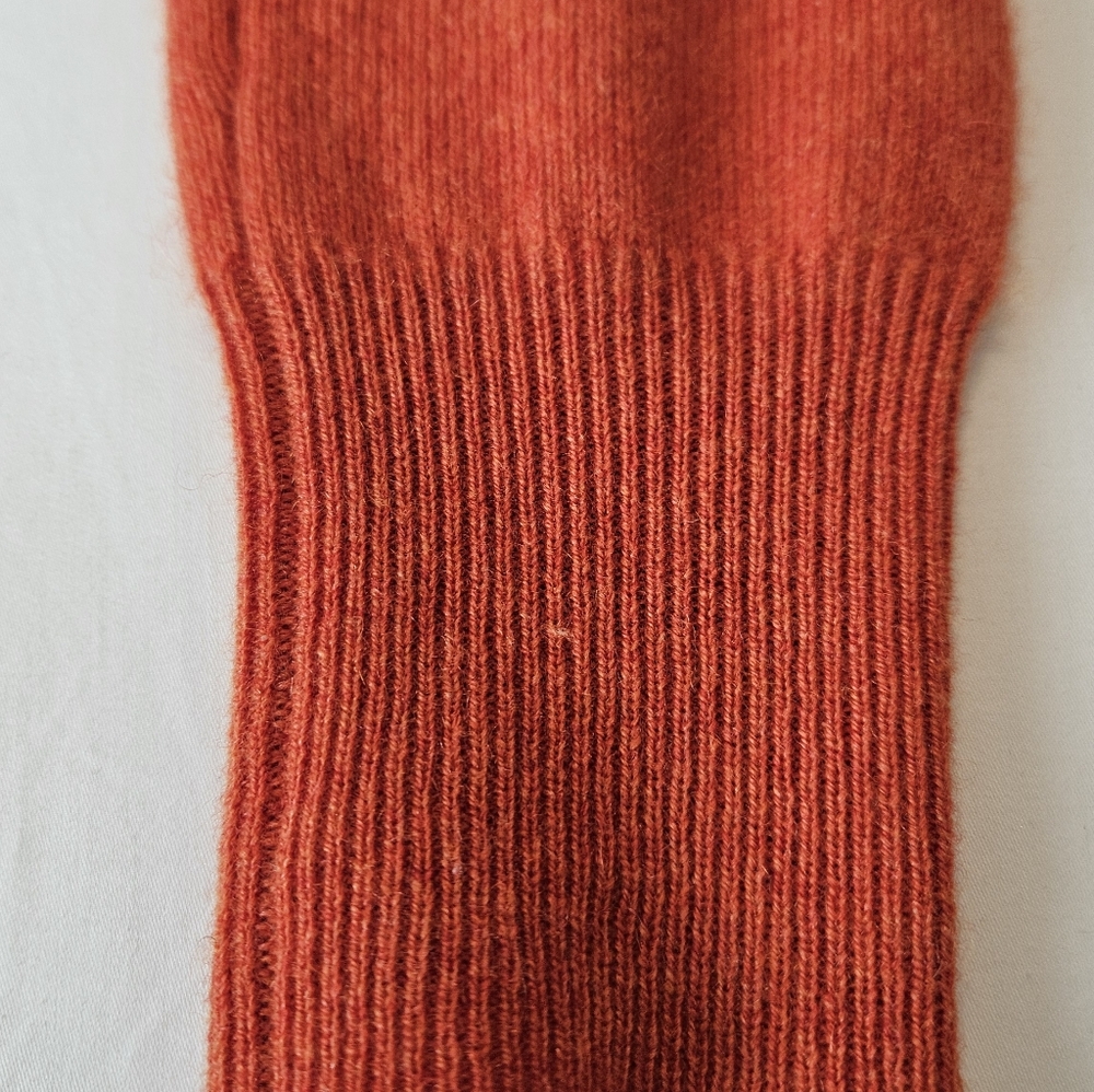 Lord & Taylor, XS, 100% Cashmere Orange Cardigan - Picture 11 of 13
